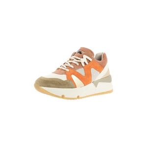 BULLBOXER Sneaker low gri taupe / portocaliu / roz pal / alb / auriu imagine