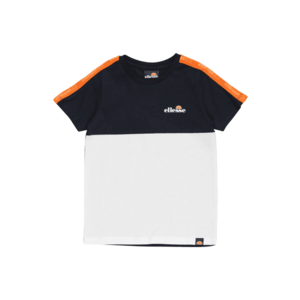 ELLESSE Shirt 'Straccia' negru / portocaliu / alb imagine