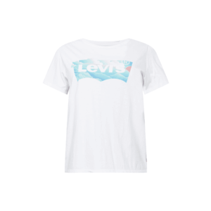 Levi's® Plus Tricou alb / albastru deschis / turcoaz imagine