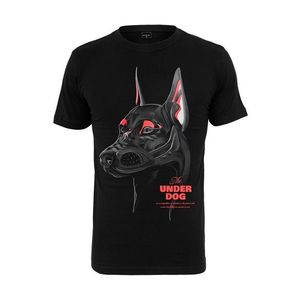 Mister Tee Tricou 'Air Dog' gri / roșu deschis / negru imagine