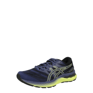 ASICS Sneaker de alergat 'Gel-Nimbus 23' galben neon / albastru închis / negru / albastru porumbel imagine