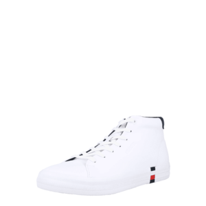 TOMMY HILFIGER Sneaker înalt alb / bleumarin / roșu imagine