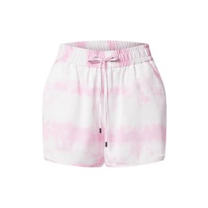 River Island Pantaloni roz / alb imagine