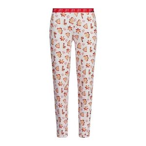 Skiny Pantaloni de pijama alb / negru / portocaliu închis / roșu / bej deschis imagine