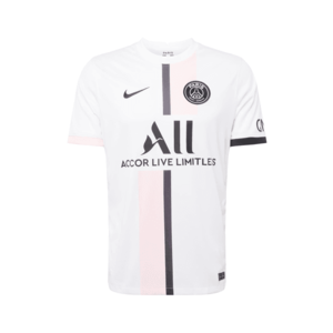 NIKE Tricot 'Paris Saint-Germain 2021/22 Stadium Away' alb / negru / roz pastel imagine