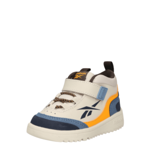 Reebok Classics Sneaker 'Weebok Storm X' bej / portocaliu / albastru închis / albastru fumuriu / maro închis imagine