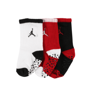 Jordan Șosete negru / alb / roșu imagine