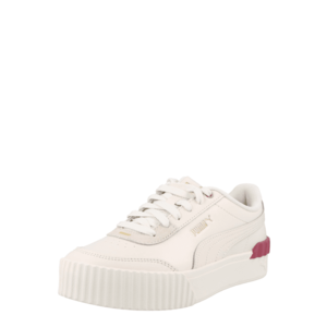 PUMA Sneaker low 'Carina' alb / roz închis imagine