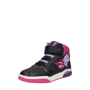 GEOX Kids Sneaker 'Inek' negru / roz / mov liliachiu / alb imagine