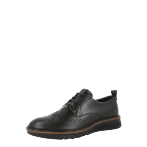 ECCO Pantofi cu șireturi negru imagine