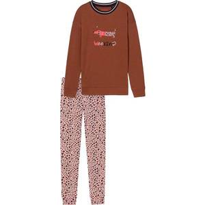 SCHIESSER Pijamale maro / mai multe culori / roz deschis imagine