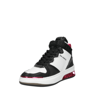 Karl Lagerfeld Sneaker înalt 'ELEKTRA' alb / negru / roz închis imagine