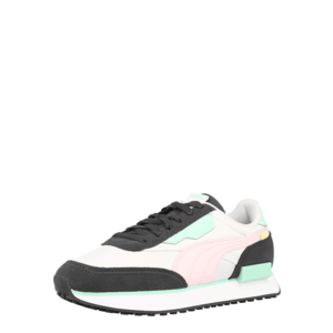 PUMA Sneaker low 'Future Rider' alb / negru / roz / verde mentă imagine