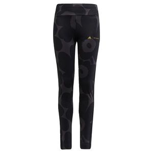 ADIDAS PERFORMANCE Pantaloni sport 'Marimekko' negru / gri metalic / galben imagine