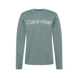 Calvin Klein Tricou alb / verde mentă imagine