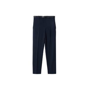 MANGO Pantaloni cu dungă 'BOREAL' albastru marin imagine