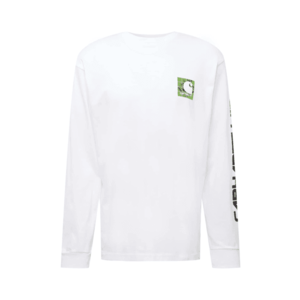 Carhartt WIP Tricou alb / verde / negru imagine