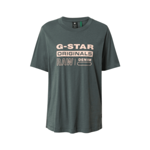 G-Star RAW Tricou gri metalic / roz imagine