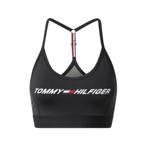 Tommy Sport Sutien sport negru / alb / roșu / bleumarin imagine