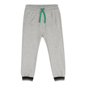 UNITED COLORS OF BENETTON Pantaloni gri deschis / negru / verde imagine