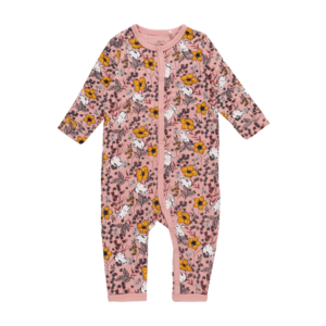 Guppy Pijamale 'ODA' roz / alb / portocaliu / roz zmeură / negru imagine