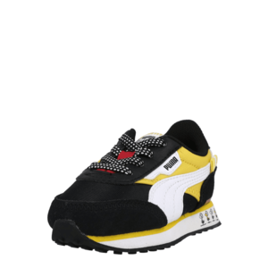 PUMA Sneaker negru / galben / alb imagine