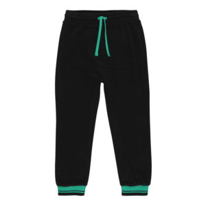 UNITED COLORS OF BENETTON Pantaloni negru / verde imagine