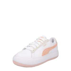 PUMA Sneaker low 'Mayu' alb / portocaliu caisă / bej deschis imagine