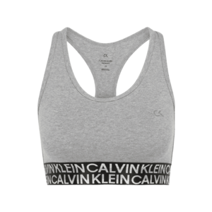 Calvin Klein Performance Sutien sport gri / negru / alb imagine