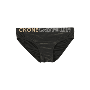 Calvin Klein Underwear Chiloţi negru / alb / auriu imagine