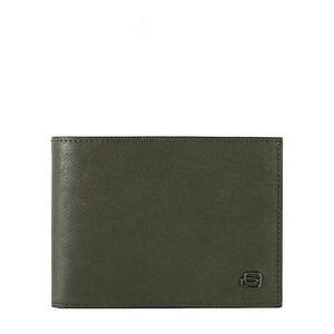 BLACK SQUARE WALLET WITH COIN POCKET imagine
