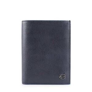 BLUE SQUARE WALLET WITH ID WINDOW imagine