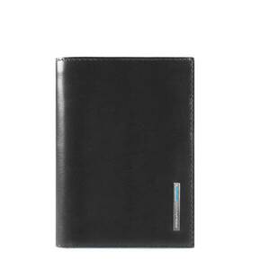 BLUE SQUARE WALLET WITH ID HOLDER imagine