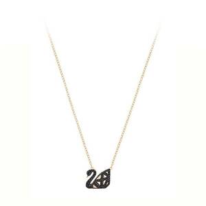 FACET SWAN NECKLACE 5492231 imagine