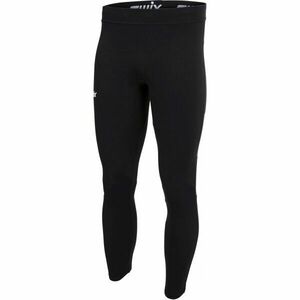Swix FOCUS WARM TIGHTS Pantaloni elastici respirabili și călduroși pentru bărbați, negru, mărime L imagine