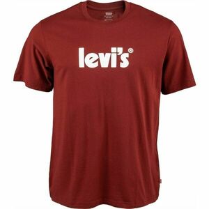 Levi's® SS RELAXED FIT TEE Tricou de bărbați, vișiniu, mărime imagine