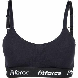 Fitforce ROSALIA Bustieră fitness damă, negru, mărime XS imagine