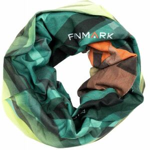 Finmark FS-126 Fular multifuncţional, verde, mărime imagine