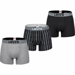 Levi's® MEN BACK IN SESSION TRUNK 3P Boxeri bărbați, negru, mărime imagine