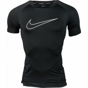 Nike NP DF TIGHT TOP SS M Tricou sport bărbați, negru, mărime XL imagine