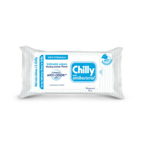 Chilly Șervețele intime Chilly (Intima Antibacterial) 12 bucăți imagine