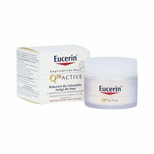 Eucerin Crema de zi antirid pentru toate tipurile de piele sensibilă Q10, 50 ml imagine