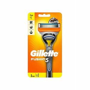 Gillette Aparat de ras Gillette Fusion + 2 bucăți rezervă lamă imagine