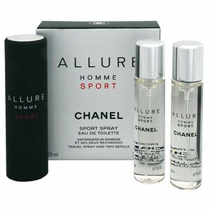 Chanel Allure Homme Sport - EDT 20 ml (plnitelný flakon) + náplň (2 x 20 ml) 60 ml imagine