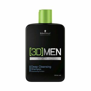 Schwarzkopf Professional Șampon de curațare profundă pentru bărbați 3D (Deep Cleansing Shampoo) 1000 ml imagine