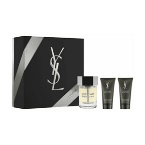 Yves Saint Laurent L` Homme - EDT 100 ml + balsam after shave 50 ml + gel de duș 50 ml imagine