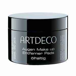 Artdeco Șervețele faciale umede cu ulei (Eye Makeup Remover Pads Oily) 60 bucăți imagine
