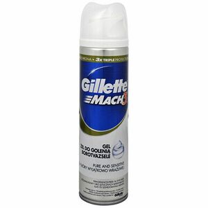 Gillette Gel de ras pentru piele sensibila Mach3Pure Și Sensitive(Gel) 200 ml imagine