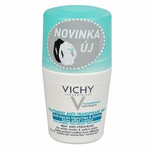Vichy 48 de ore antiperspirant roll-on împotriva petelor albe și galbene 50 ml imagine