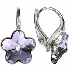 Troli Cercei din argint pentru feteFlower violet imagine